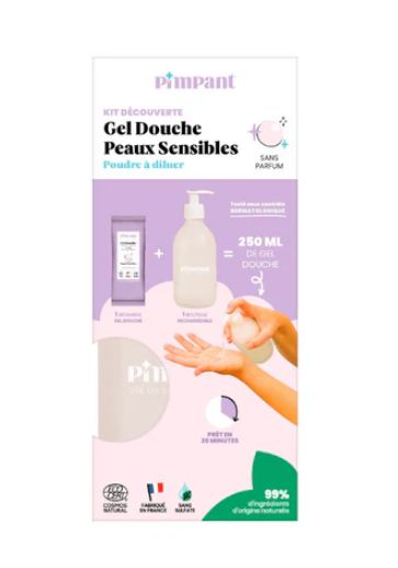 Kit découverte gel douche  - PIMPANT