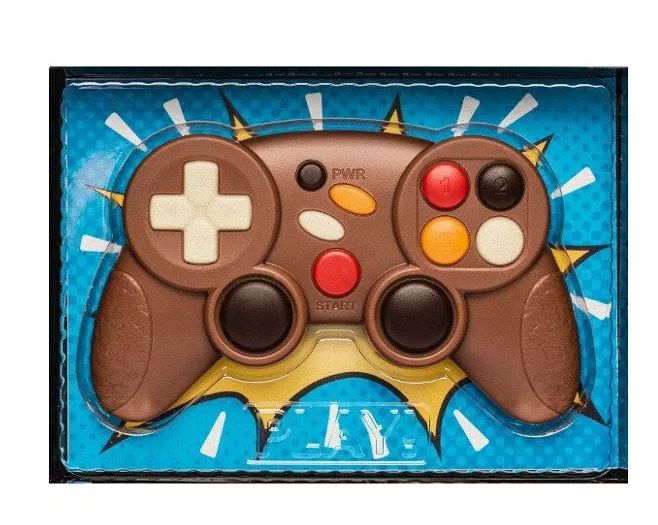 [251021_9140] Manette de jeux vidéo en chocolat