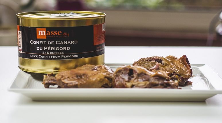 CUISSE CANARD CONFITE.X 4-5 CONSERVE IGP - 1.350 kg
