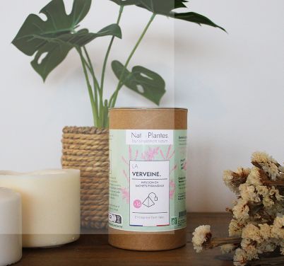 Infusion sachets pyramidaux  "La verveine"