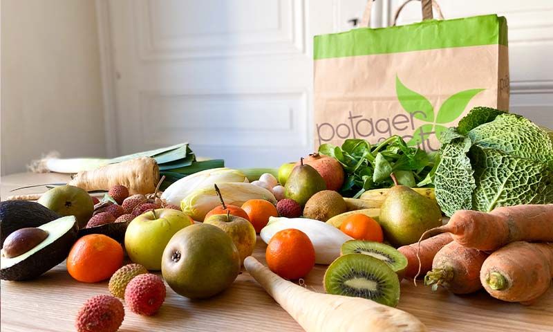 Réception panier POTAGER CITY